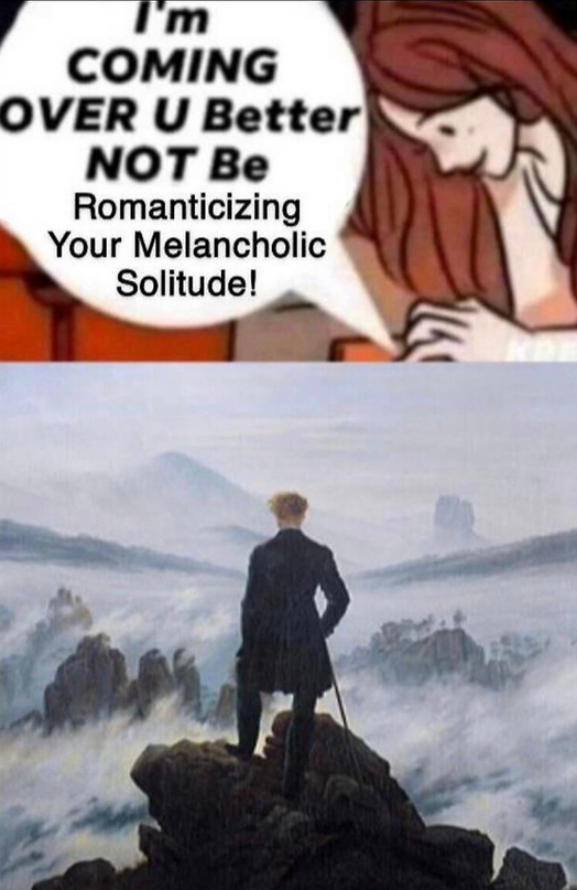 melancholic solitude